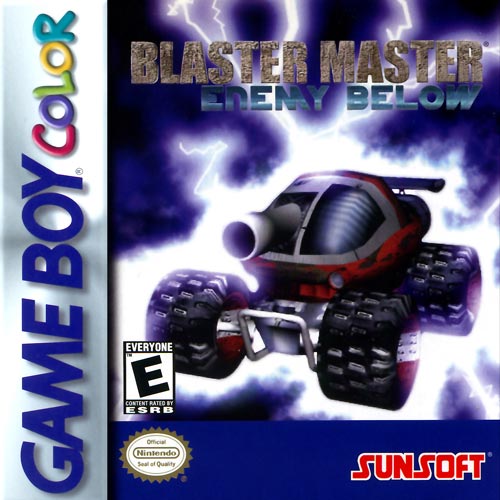 Blaster Master Enemy Below - GameBoy Color