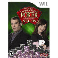 World Championship Poker All In - Wii PBVG - HAVELOCK / Complete In Box