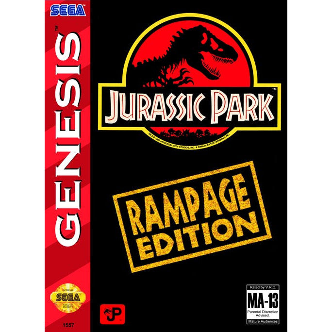 Jurassic Park Rampage Edition - Sega Genesis