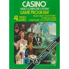 Casino - Atari 2600 PBVG - JACKSONVILLE / Loose