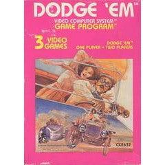 Dodge 'Em - Atari 2600 PBVG - JACKSONVILLE / Loose