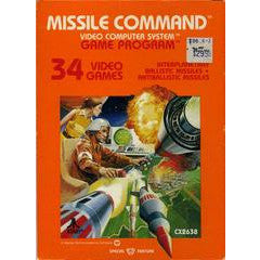 Missile Command - Atari 2600 PBVG - JACKSONVILLE / Loose