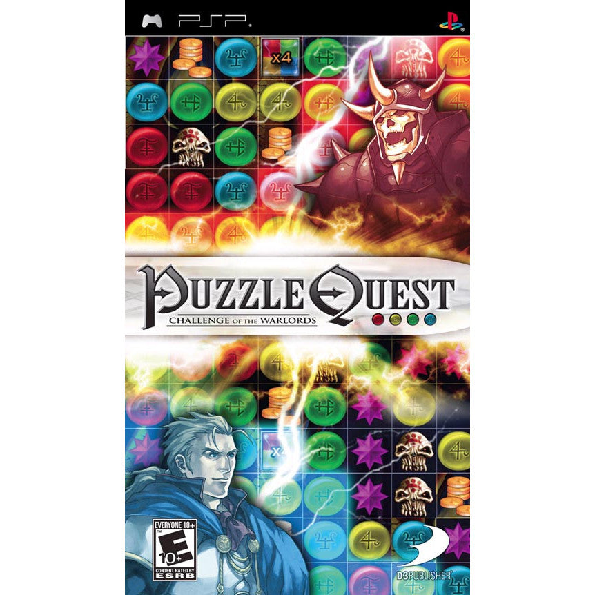 Puzzle Quest Challenge of the Warlords - PSP