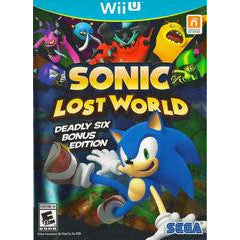 Sonic Lost World [Deadly Six Edition] - Wii U Jacksonville, NC / Complete In Box