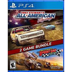 Tony Stewart's All American Racing 2 Game Bundle - Playstation 4 PBVG - JACKSONVILLE / Complete In Box