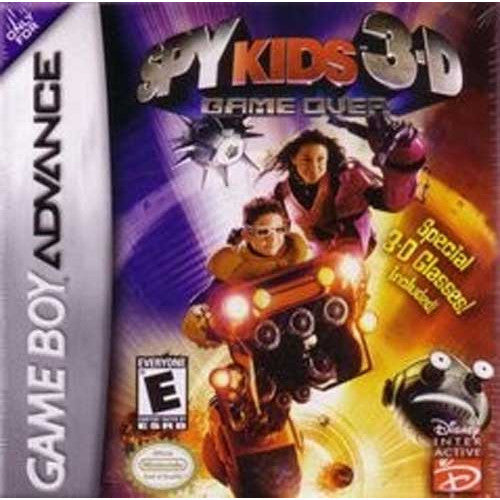 Spy Kids 3D Game Over - GameBoy Advance