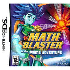 Math Blaster in the Prime Adventure - Nintendo DS