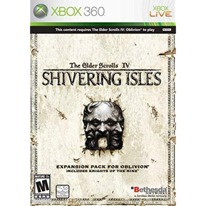 Elder Scrolls IV Shivering Isles - Xbox 360