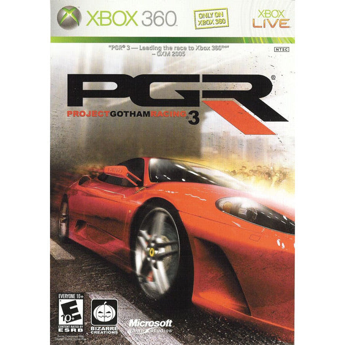 Project Gotham Racing 3 - Xbox 360