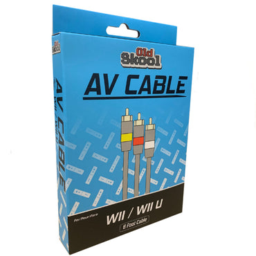 WII/WIIU AV CABLE (OLDSKOOL) - Video Cables