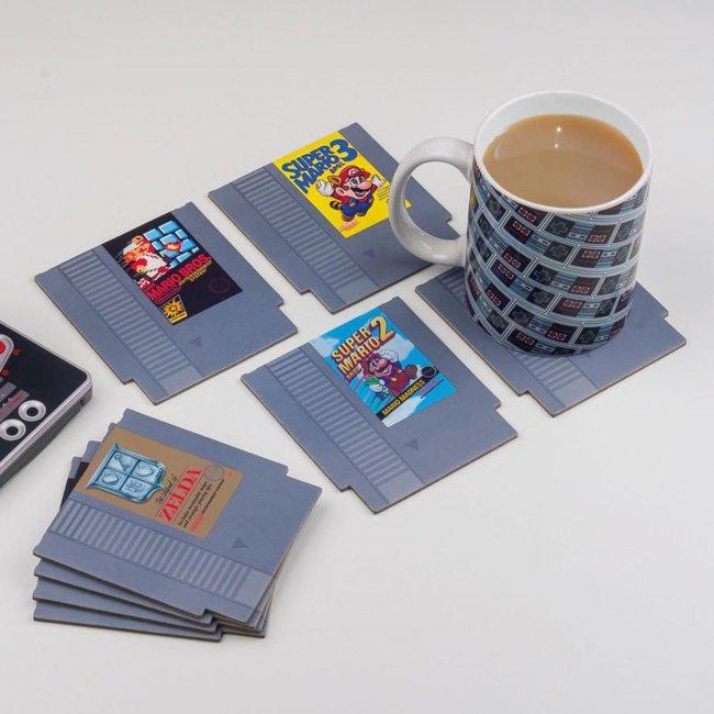 NES Cartridge Coasters - 8 Pak - Misc.