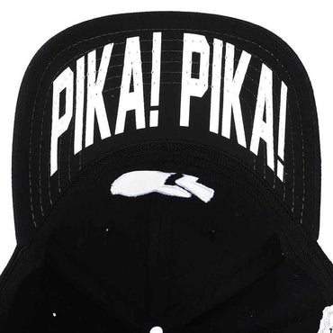 POKEMON PIKACHU SILHOUETTE PRE-CURVED BILL SNAPBACK - Hats