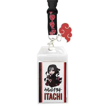 NARUTO ITACHI RUBBER CHARM LANYARD - Lanyards