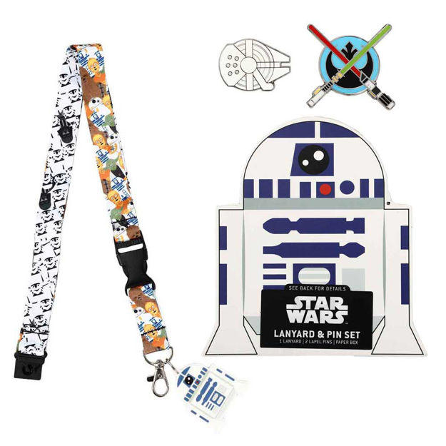 STAR WARS PINS & LANYARD BOX SET - Lanyards