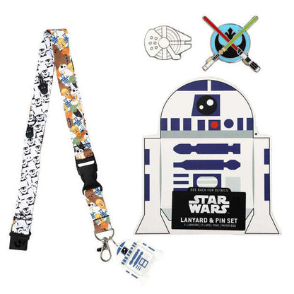 STAR WARS PINS & LANYARD BOX SET - Lanyards