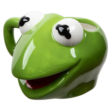 THE MUPPETS KERMIT THE FROG 20 OZ. SCULPTED CERAMIC MUG - Drinkware