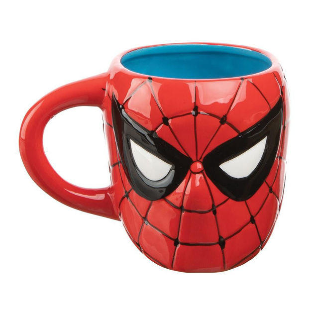 MARVEL SPIDER-MAN 20 OZ. SCULPTED CERAMIC MUG - Drinkware