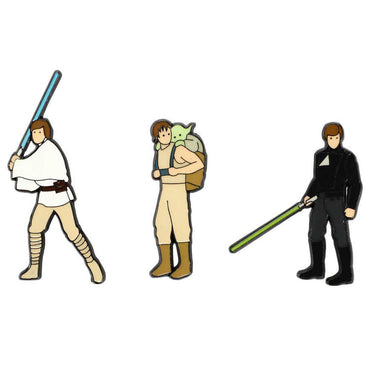 STAR WARS LUKE SKYWALKER JEDI STORY LAPEL PINS - Pins / Buttons