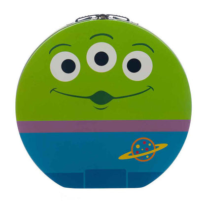 DISNEY PIXAR TOY STORY ALIEN ROUND TIN TOTE - Lunch Boxes