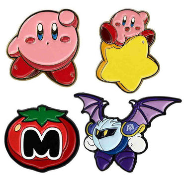 KIRBY CHARACTERS LAPEL PIN SET - Pins / Buttons