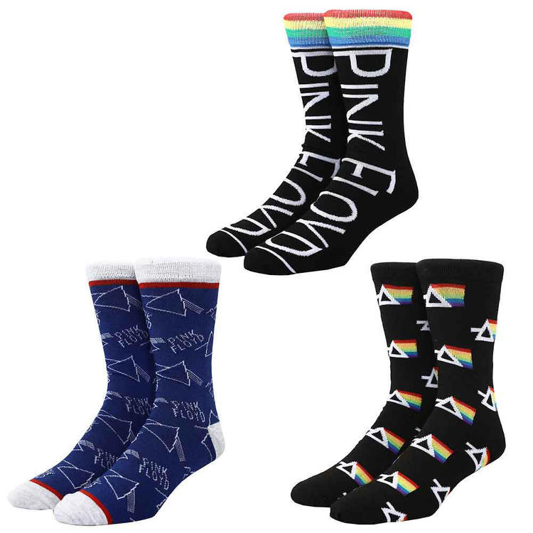 PINK FLOYD ICON 3 PAIR CREW BOX SET - Socks