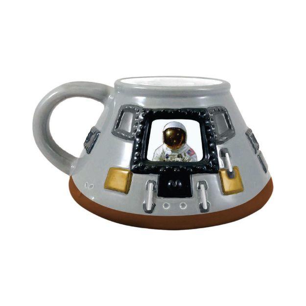 SMITHSONIAN APOLLO 11 MODULE 20 OZ. SCULPTED CERAMIC MUG - Drinkware