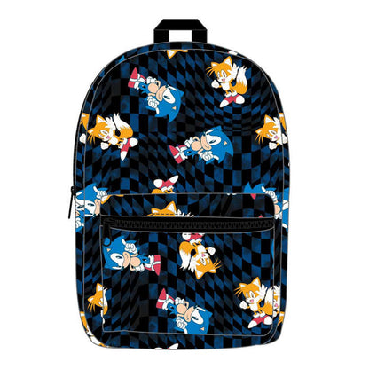 SONIC THE HEDGEHOG AOP SUBLIMATED LAPTOP BACKPACK - Backpacks