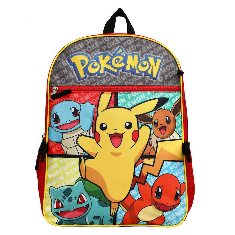 POKEMON 4 PC BACKPACK SET - Backpacks