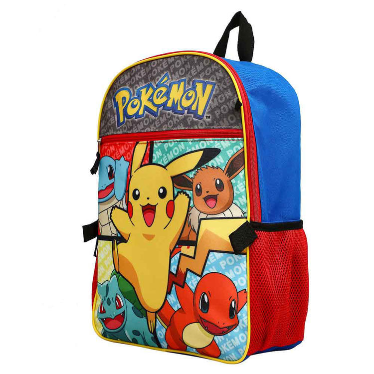 POKEMON 4 PC BACKPACK SET - Backpacks