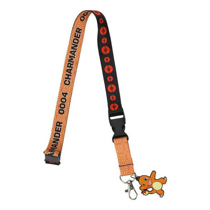 POKEMON FACES CHARMANDER KANTO REGION LANYARD - Lanyards