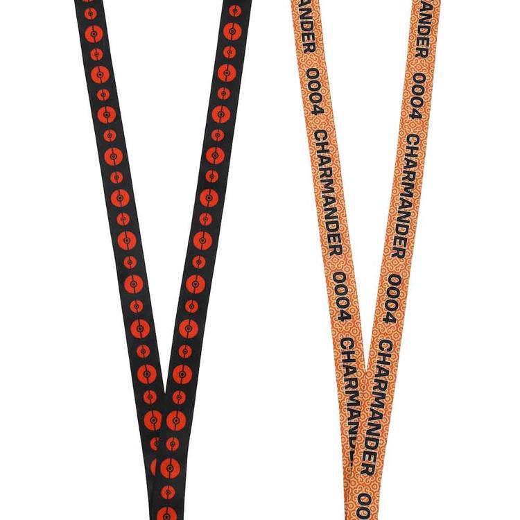 POKEMON FACES CHARMANDER KANTO REGION LANYARD - Lanyards