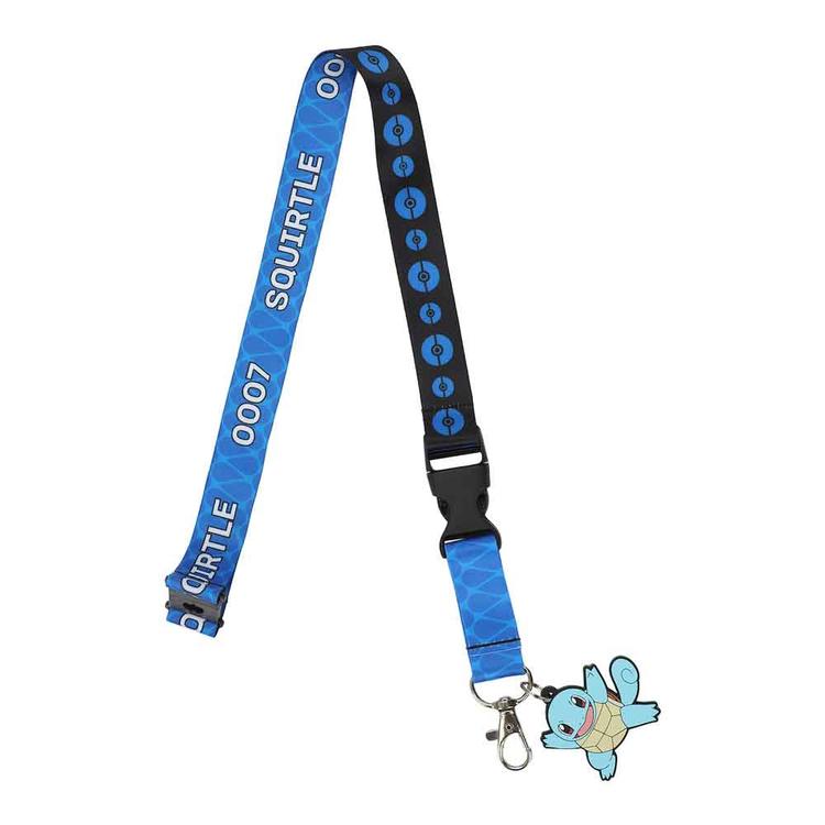 POKEMON SQUIRTLE KANTO REGION LANYARD - Lanyards