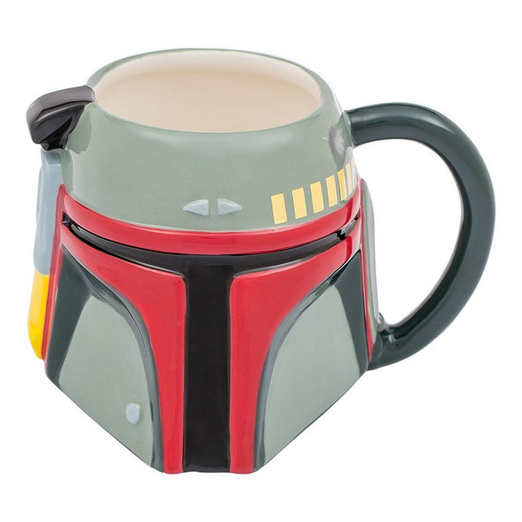 STAR WARS BOBA FETT 20 OZ. SCULPTED CERAMIC MUG - Drinkware