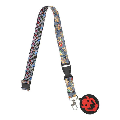 SUPER MARIO BOWSER AOP LANYARD - Lanyards