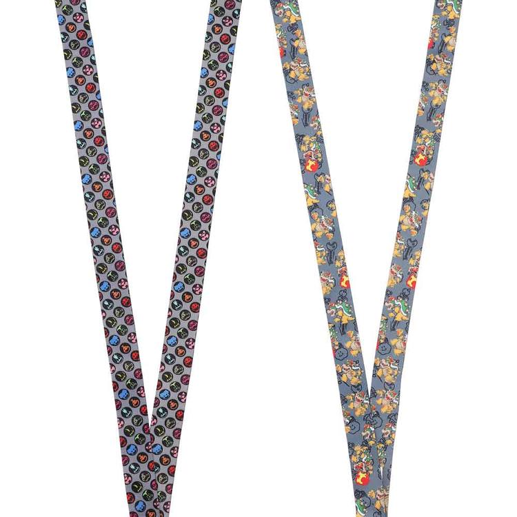 SUPER MARIO BOWSER AOP LANYARD - Lanyards