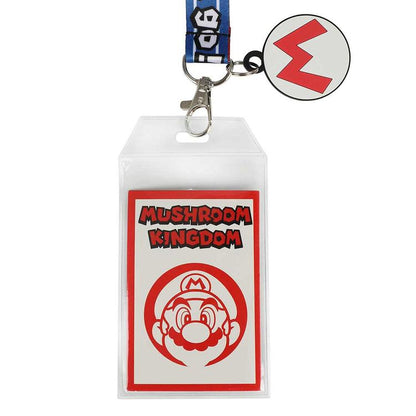 SUPER MARIO MUSHROOM KINGDOM LANYARD - Lanyards