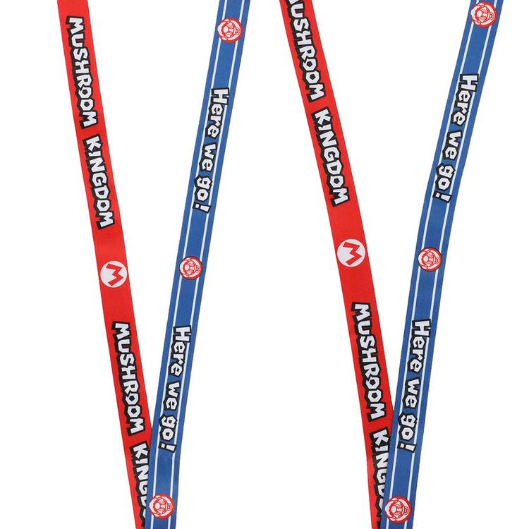 SUPER MARIO MUSHROOM KINGDOM LANYARD - Lanyards