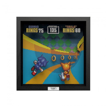 Pixel Frame - Sonic: Special Stage (9"x9") - PixelFrame