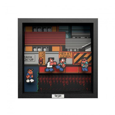 Pixel Frame - River City Ransom (9"x9") - PixelFrame