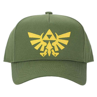 ZELDA HYRULE GOLD CREST EMBROIDERED HAT - Hats