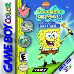 SpongeBob SquarePants Legend of the Lost Spatula - GameBoy Color PBVG - HAVELOCK / Loose