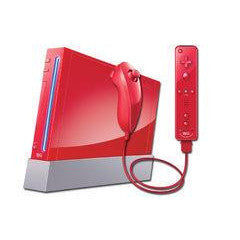 Red Nintendo Wii System - Wii PBVG - HAVELOCK / Loose