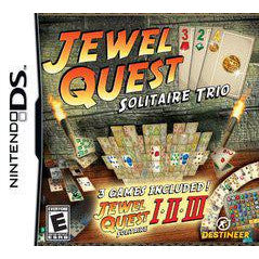 Jewel Quest Solitaire Trio - Nintendo DS PBVG - JACKSONVILLE / Loose