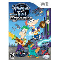 Phineas and Ferb: Across the 2nd Dimension - Wii PBVG - HAVELOCK / Complete In Box