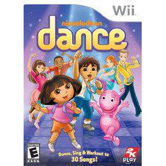 Nickelodeon Dance - Wii PBVG - JACKSONVILLE / Cart with Box