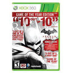 Batman: Arkham City [Game of the Year] - Xbox 360 PBVG - Jacksonville / Complete In Box