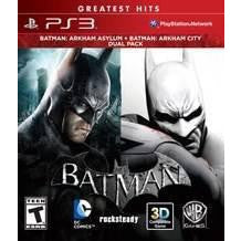 Batman: Arkham Asylum and Batman: Arkham City Dual Pack - Playstation 3 PBVG - Jacksonville / Complete In Box