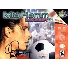 Mia Hamm Soccer 64 - Nintendo 64 PBVG - HAVELOCK / Loose