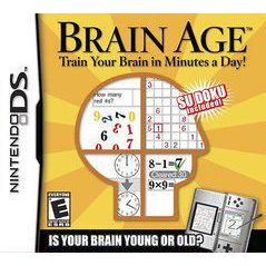 BRAIN AGE TRAIN YOUR BRAIN IN MINUTES A DAY (used) Default Title