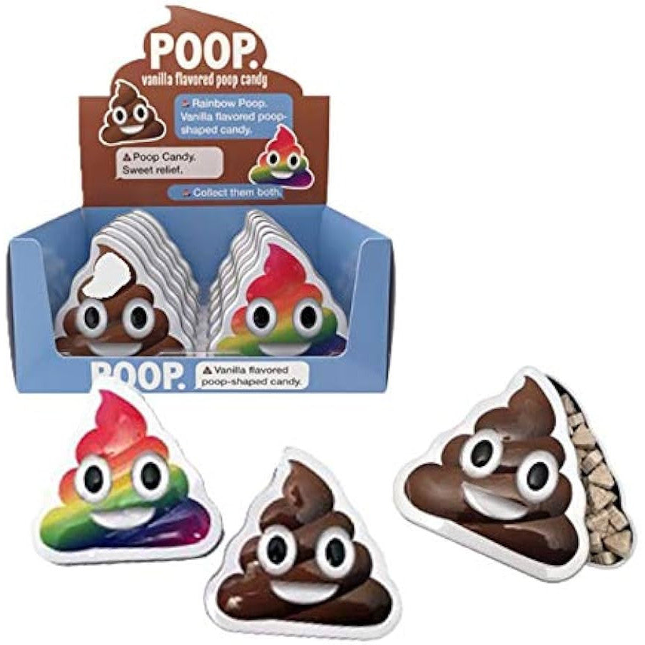 EMOTICANDY POOP CANDY TINS - Candy Tins